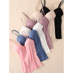 Kawaii Multicolor Padded Knit Cami Top - Women’s Clothing & Accessories - Camisole - 3