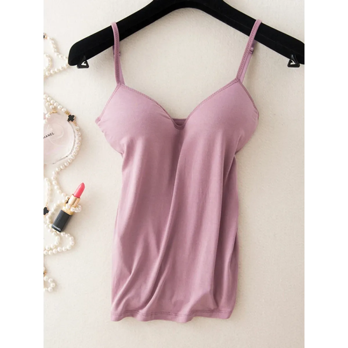 Kawaii Multicolor Padded Knit Cami Top - Women’s Clothing & Accessories - Camisole - 8