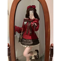 Sweet Bow Knit Pullover & Ruched Cake Skirt Set - Bottoms - Sets / Co-ords - 1