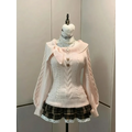 Sweet Bow Lace Knit Pullover Sweater - Sweaters - Sweater / Pullover - 9