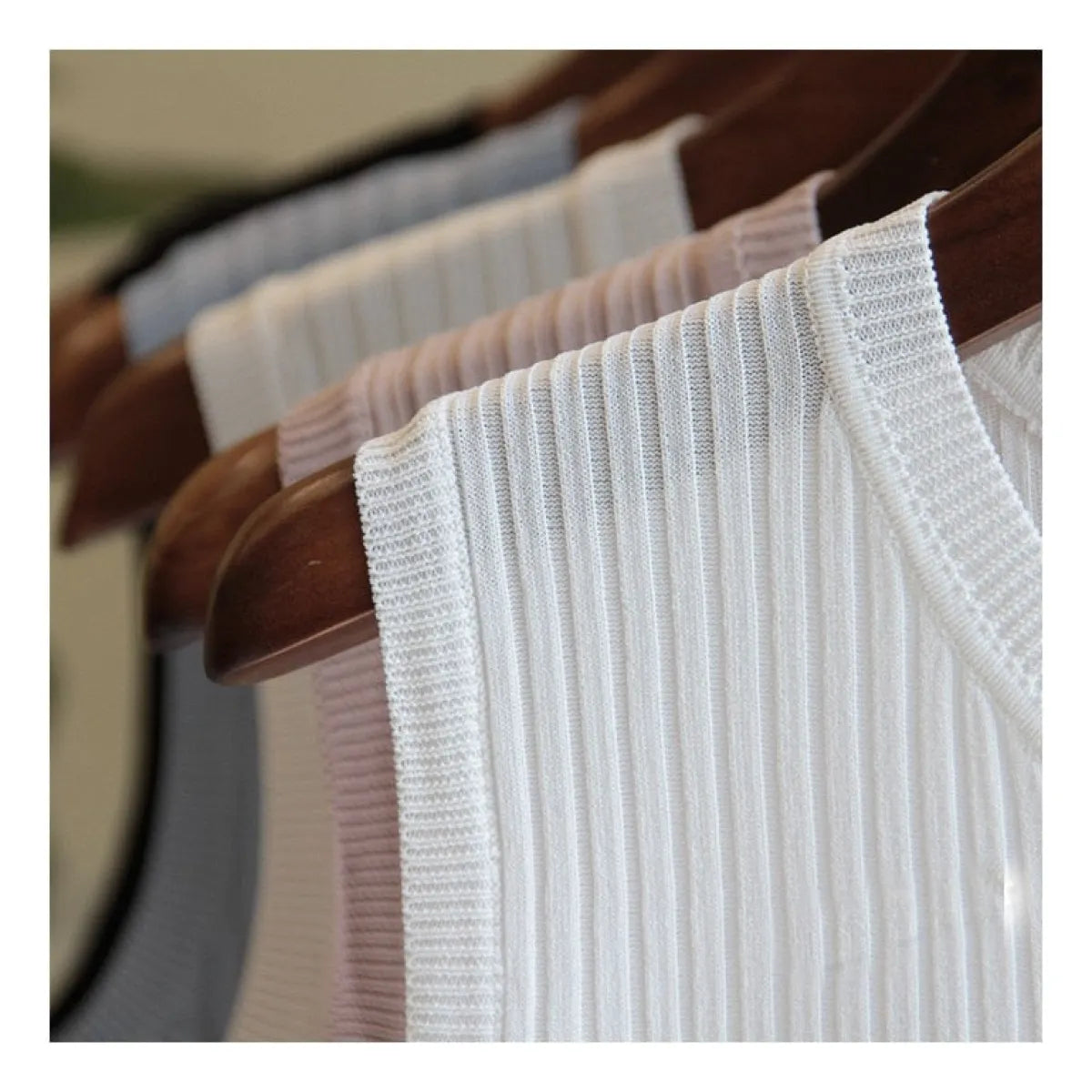 Knitted O-Neck Shirts - T-Shirts - 4