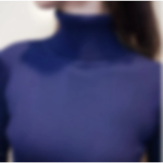 Knitted Turtleneck Dress - All Dresses - 13