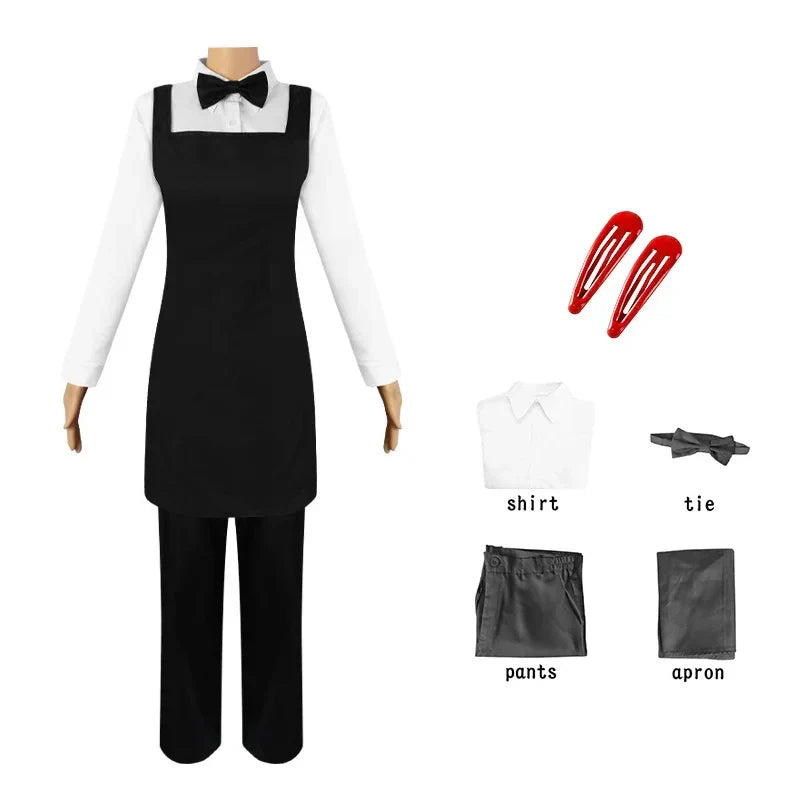 Kobeni Higashiyama Waiter Outfit - Chainsaw Man - style A / S - All Products - Suits - 7 - 2024