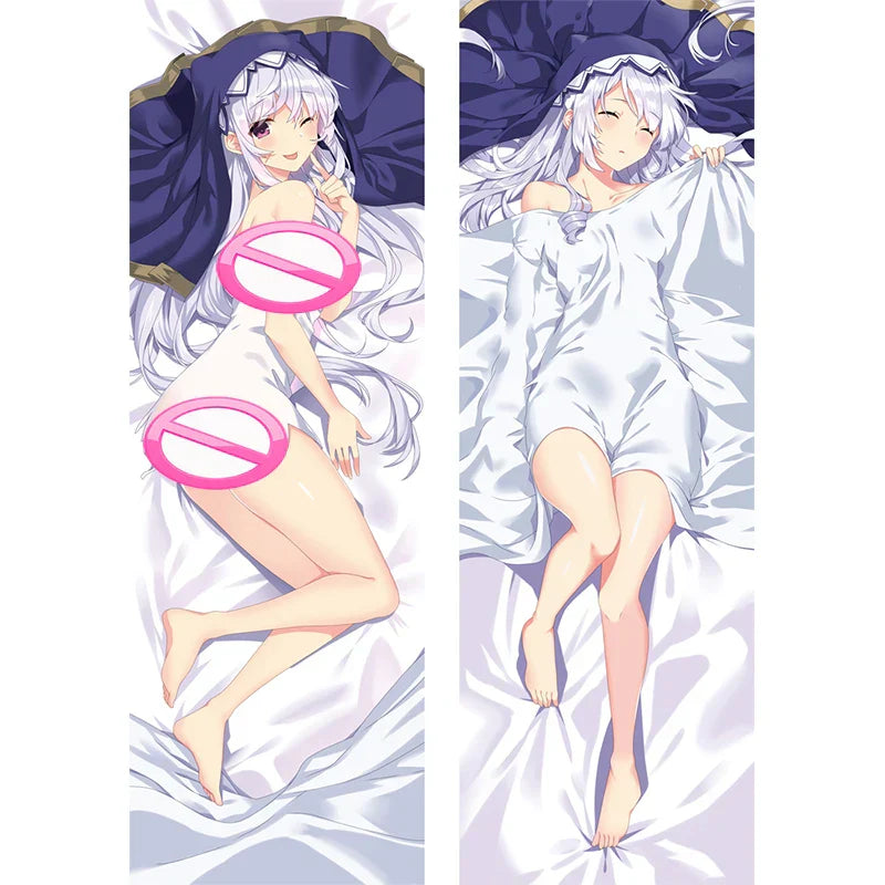 Konosuba Dakimakura - Yunyun Eris Megumin Cartoon Anime Pillowcase - Anime - Clothing - 6 - 2024