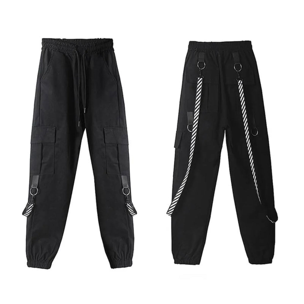 Casual Korean Cargo Pants - Bottoms - 6