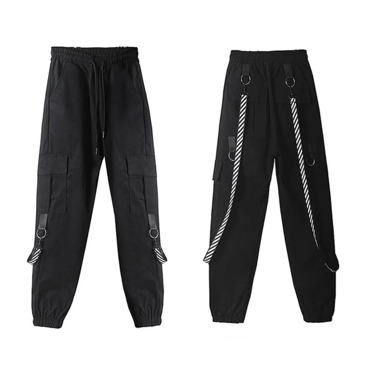 Casual Korean Cargo Pants - Bottoms - 6