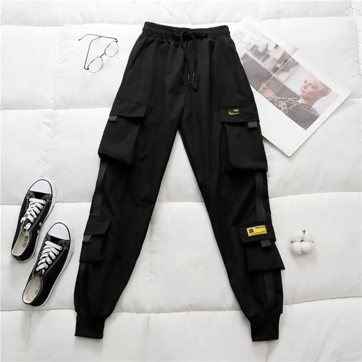 Casual Korean Cargo Pants - Bottoms - 20