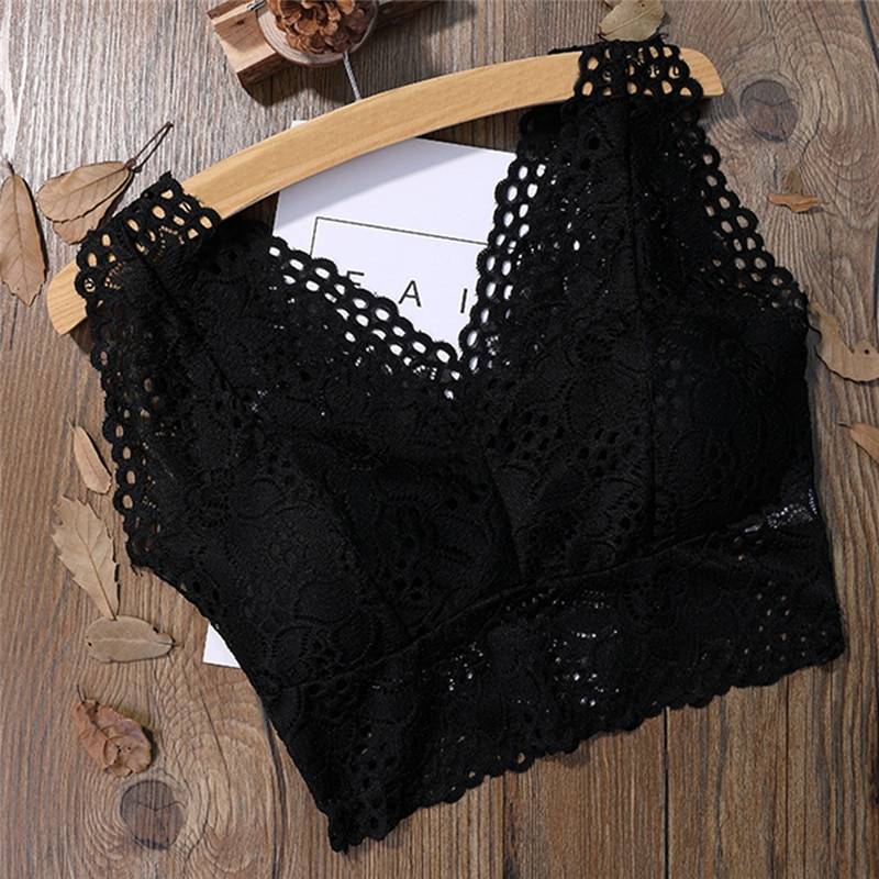 Korean Crop Bralette - Black - Women’s Clothing & Accessories - Bras - 17 - 2024