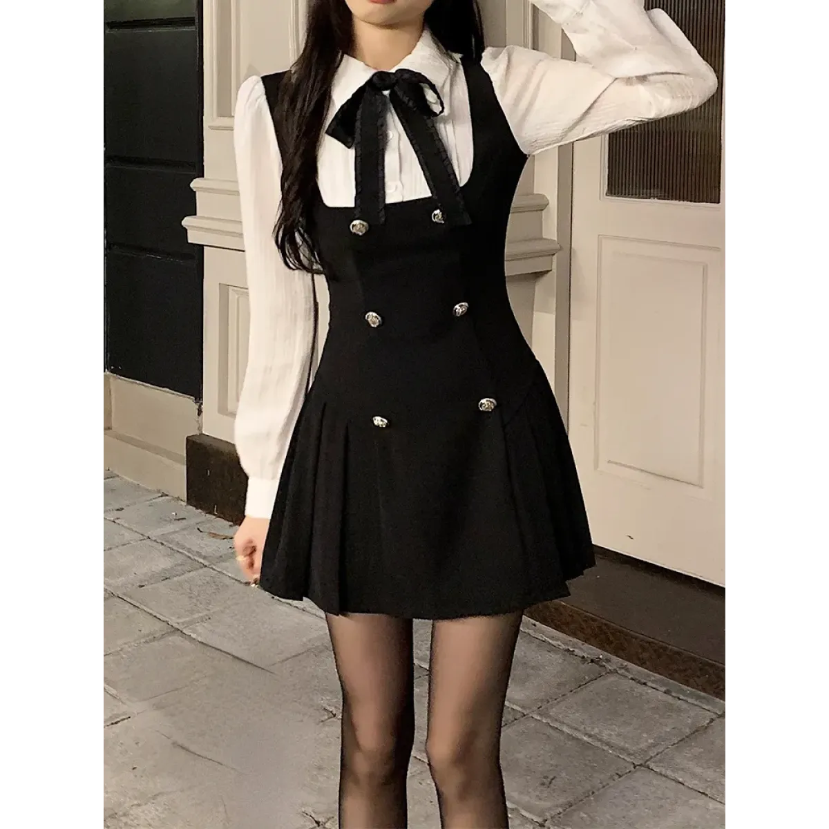Slay This Season in Korean Fashion Autumn Mini Dress Kawaii Stop Slay This Season in Korean Fashion Autumn Mini Dress Kawaii Stop