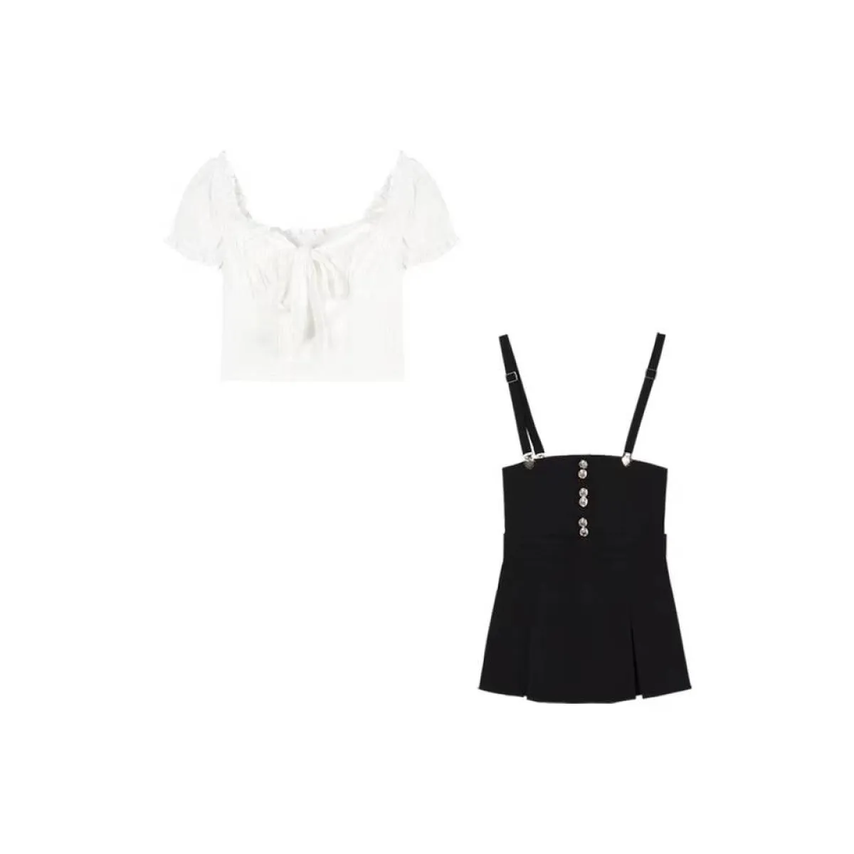 Stylish 2 Piece Dress Set - Black / S - All Dresses - Clothing - 5 - 2024