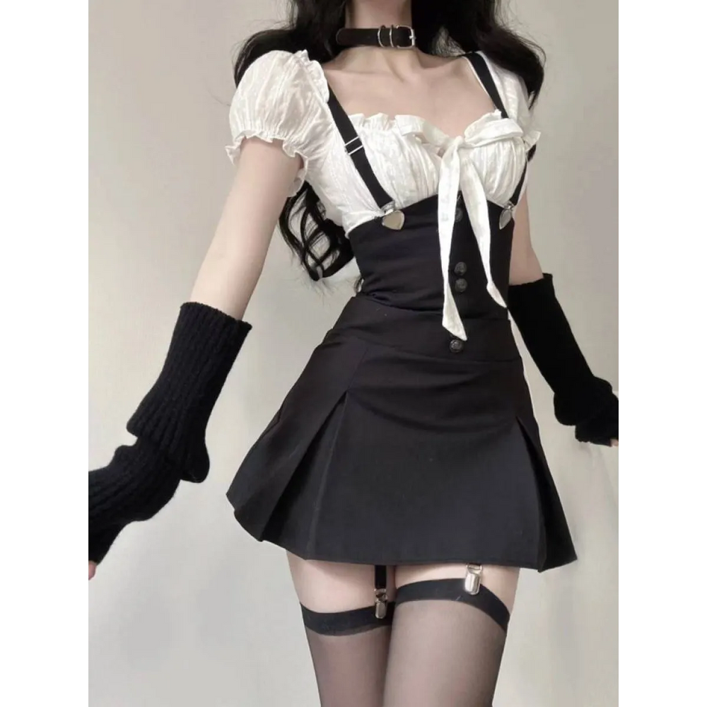 Stylish 2 Piece Dress Set - All Dresses - 1