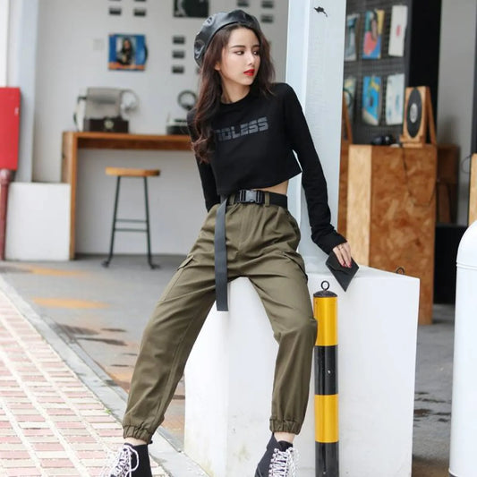 Ankle-Length Korean Jeans - Bottoms - 1