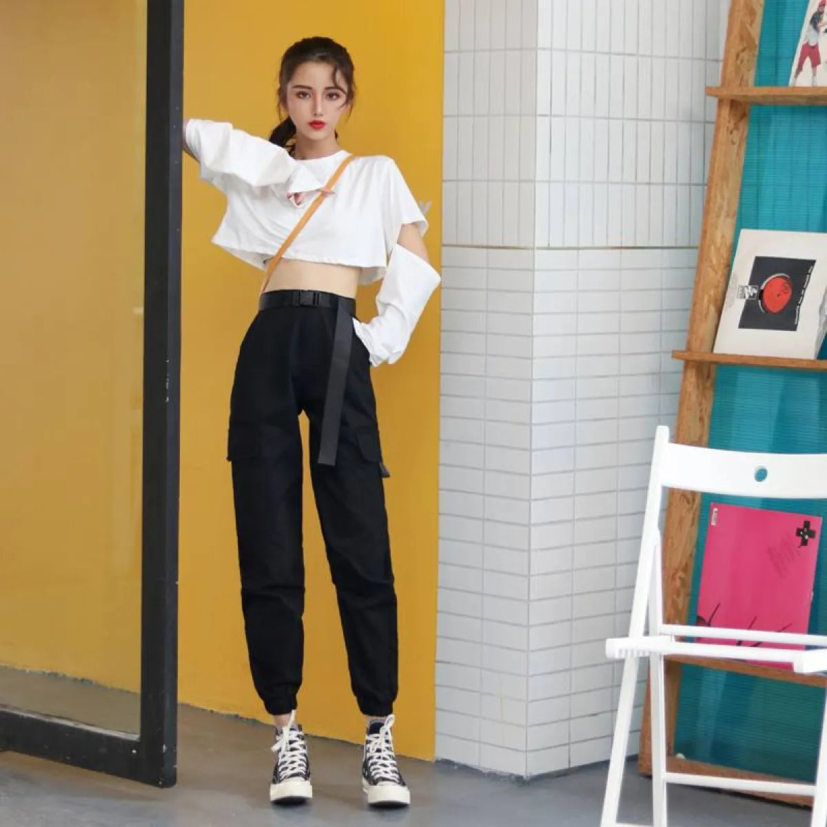 Ankle-Length Korean Jeans - Bottoms - 8