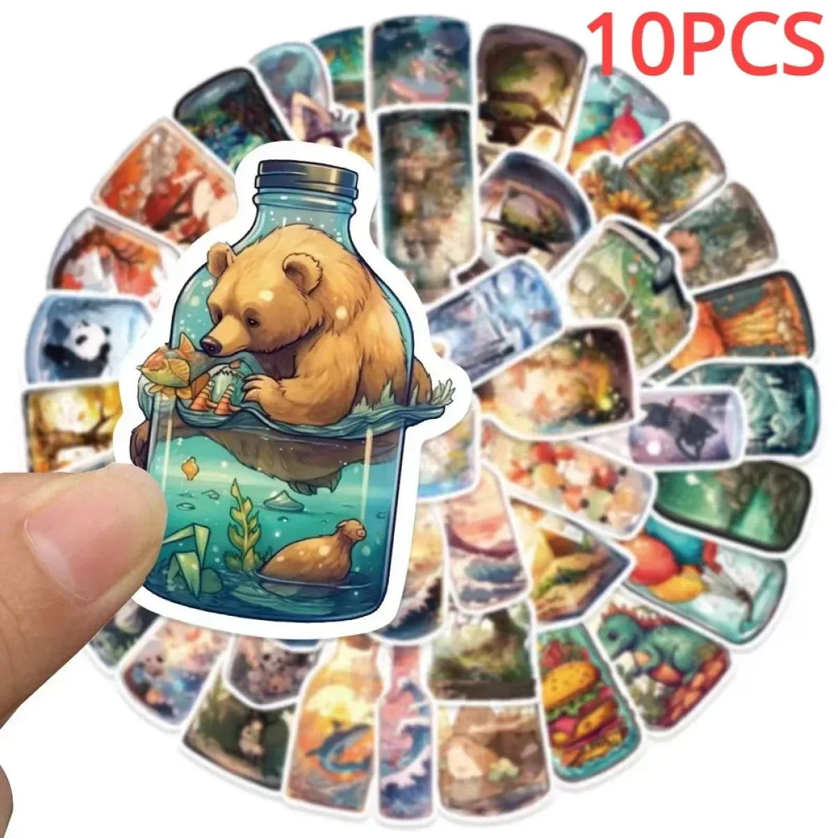 Korean Kawaii Sticker Pack - Laser-Cut for Albums & DIY - Best Sellers - 14
