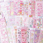 Korean Kawaii Sticker Pack - Laser-Cut for Albums & DIY - Best Sellers - 2