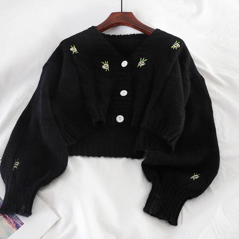 Korean Knitted Cardigan - Women’s Clothing & Accessories - Coats & Jackets - 3 - 2024