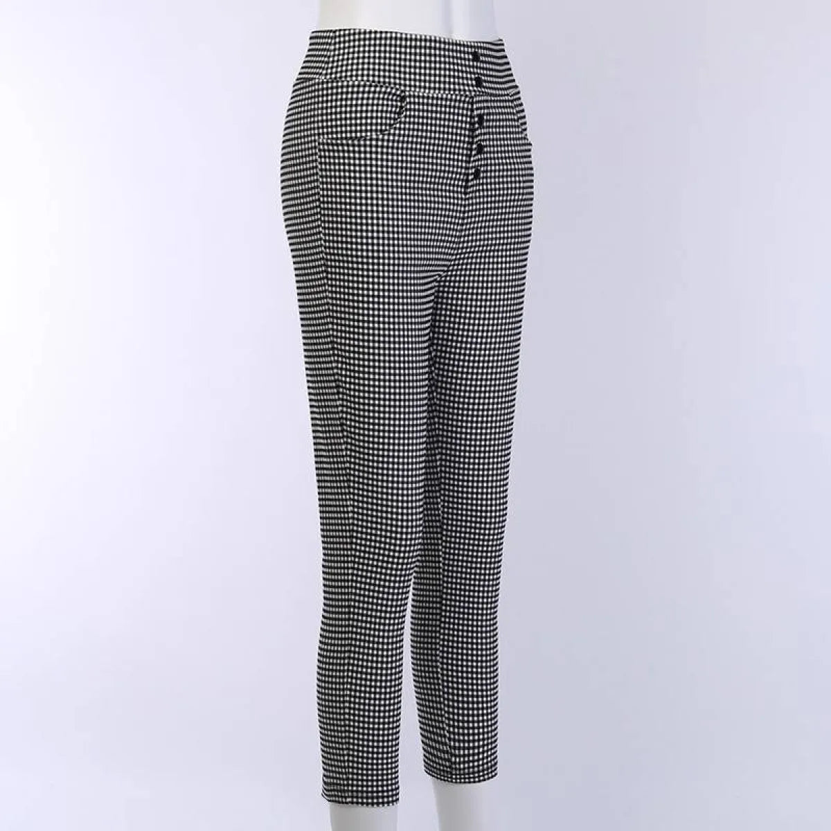 Korean Plaid Pants - Bottoms - 9
