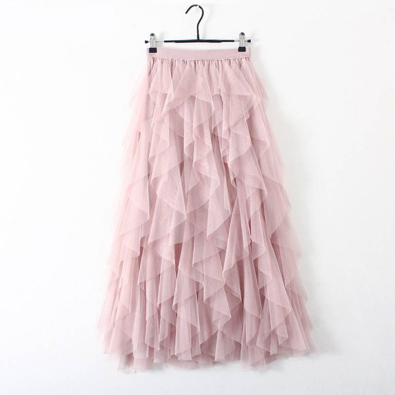 Korean Ruffle Tutu Skirts - Bottoms - Shirts & Tops - 1 - 2024