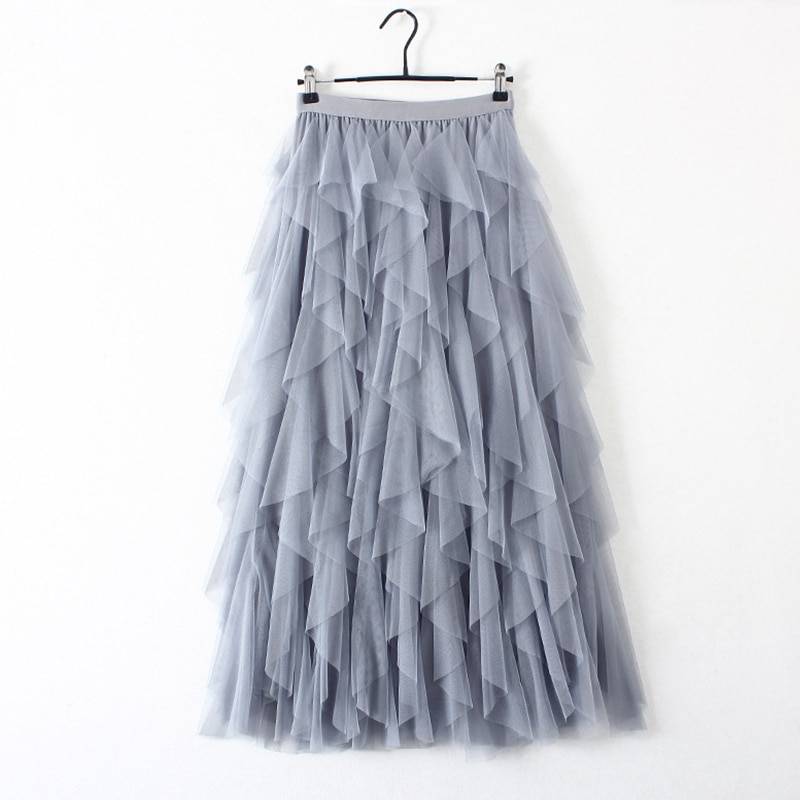 Korean Ruffle Tutu Skirts - Bottoms - Shirts & Tops - 3 - 2024