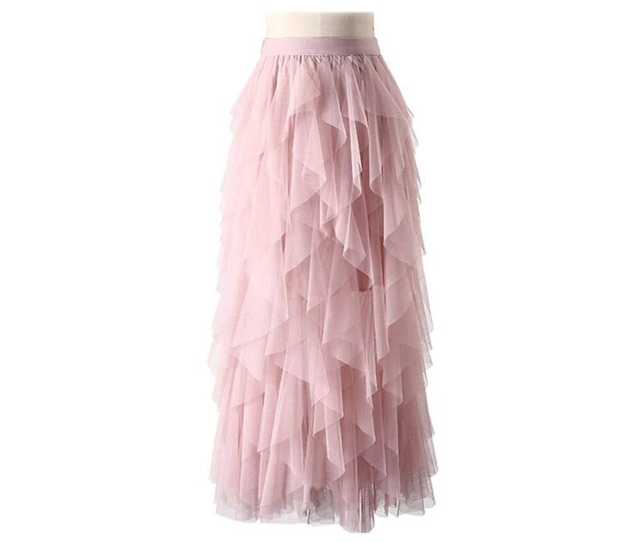 Korean Ruffle Tutu Skirts - Bottoms - Shirts & Tops - 7 - 2024