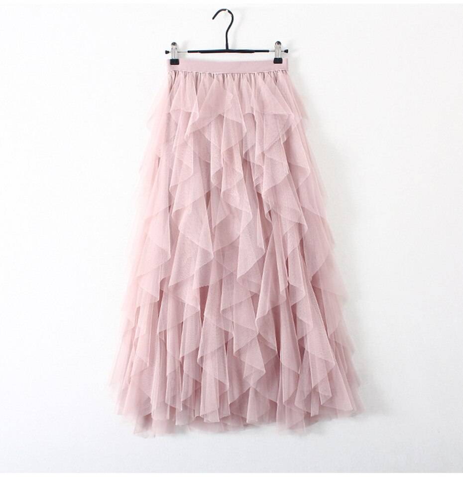 Korean Ruffle Tutu Skirts - Bottoms - Shirts & Tops - 8 - 2024