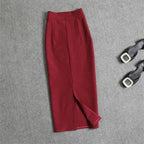 Korean Slim Stretch Pencil Skirts - Bottoms - 11