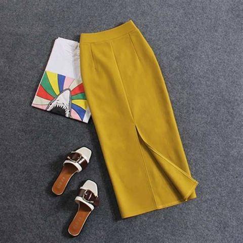 Korean Slim Stretch Pencil Skirts - Bottoms - Shirts & Tops - 16 - 2024