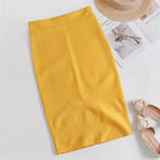 Korean Slim Stretch Pencil Skirts - Bottoms - 23