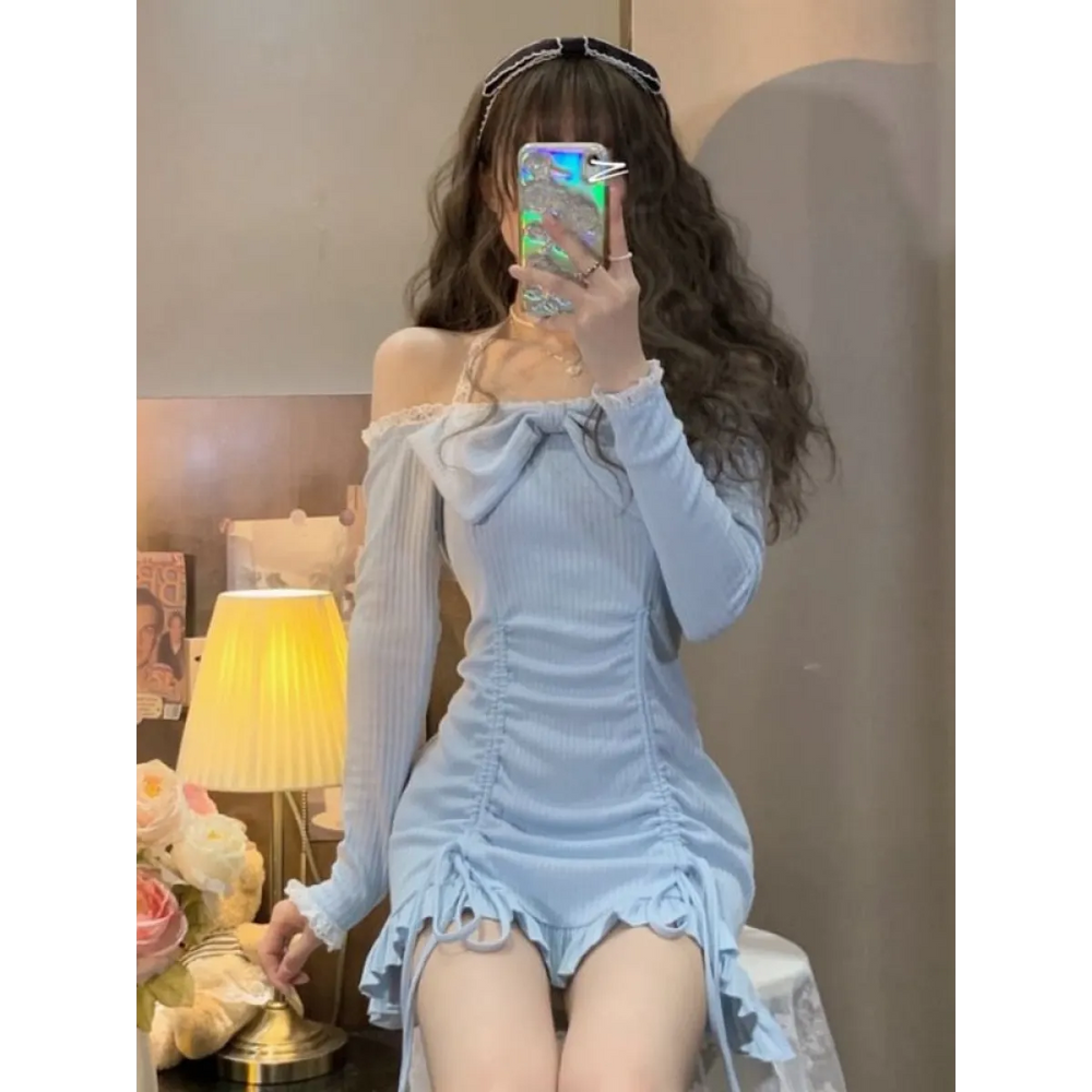 Korean Style Ruffled Lolita Dress - All Dresses - 1