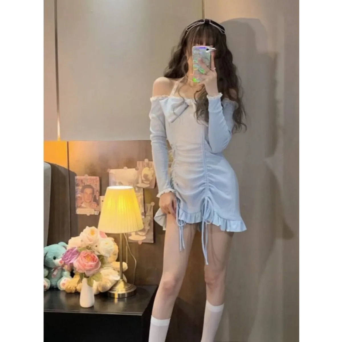 Korean Style Ruffled Lolita Dress - All Dresses - Shirts & Tops - 3 - 2024