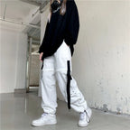 Korean Techwear Cargo Pants - Bottoms - 3