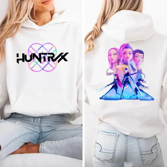 Kpop Anime Demon Hunter Graphic Hoodie - Anime - Hoodie - 1