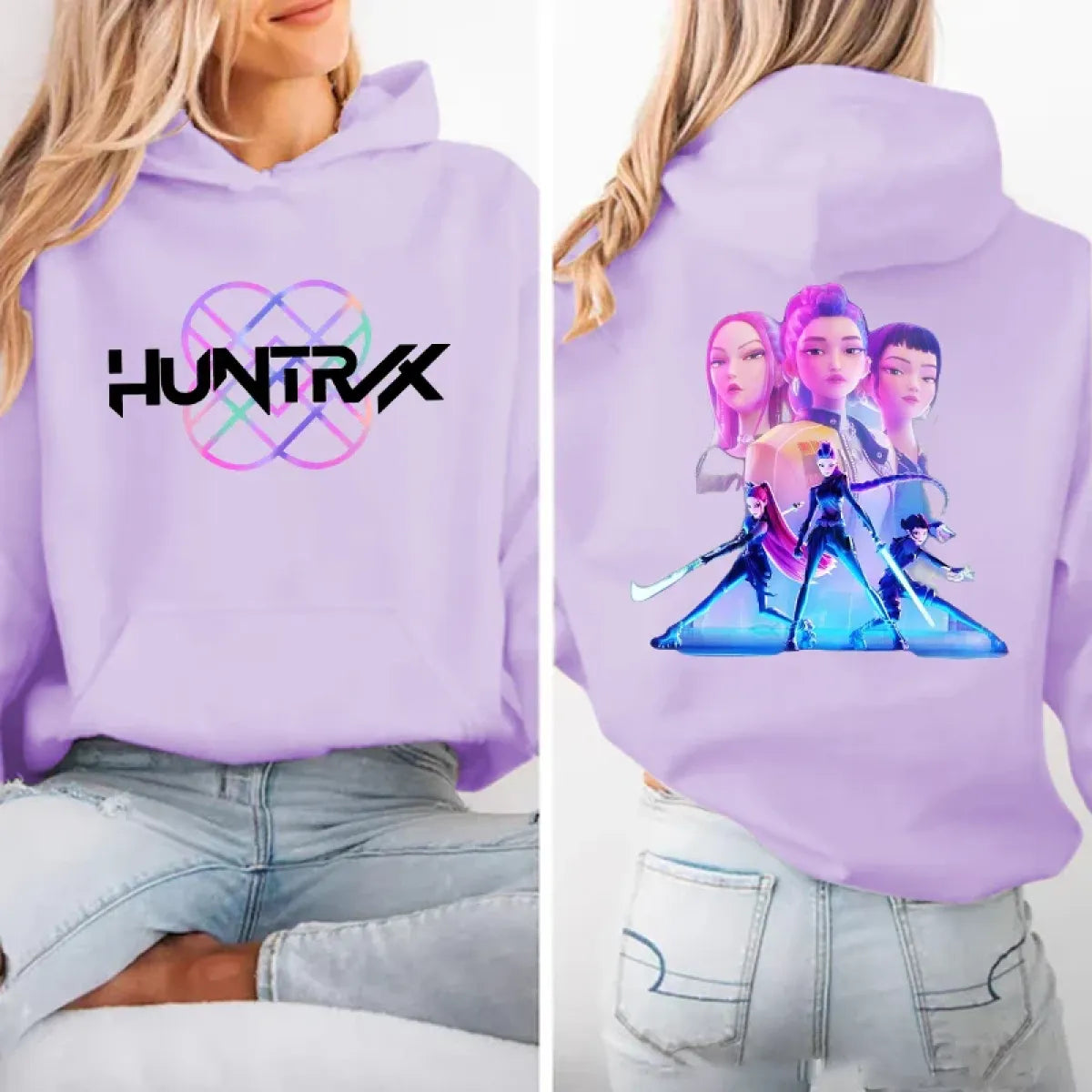 Kpop Anime Demon Hunter Graphic Hoodie - Anime - Hoodie - 3