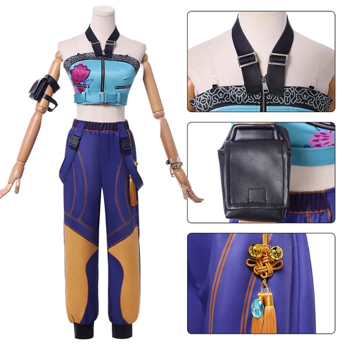 Zoey KPop Cosplay Costume Set with Wig - Cosplay - Cosplay - 3