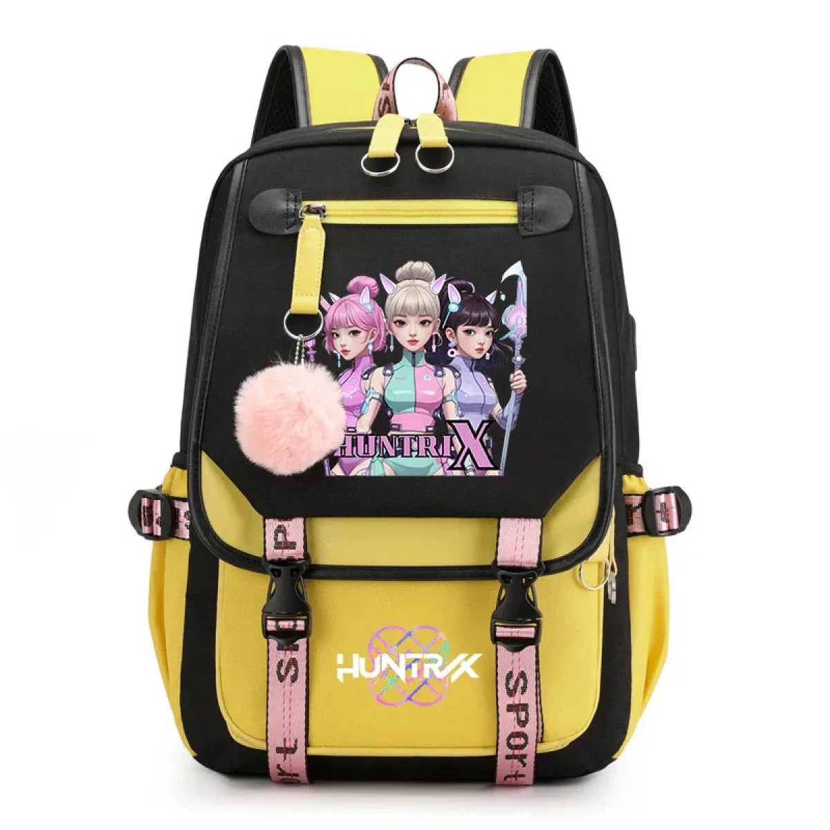 KPop Demon Hunters Anime Canvas Backpack - Anime - Backpack - 3
