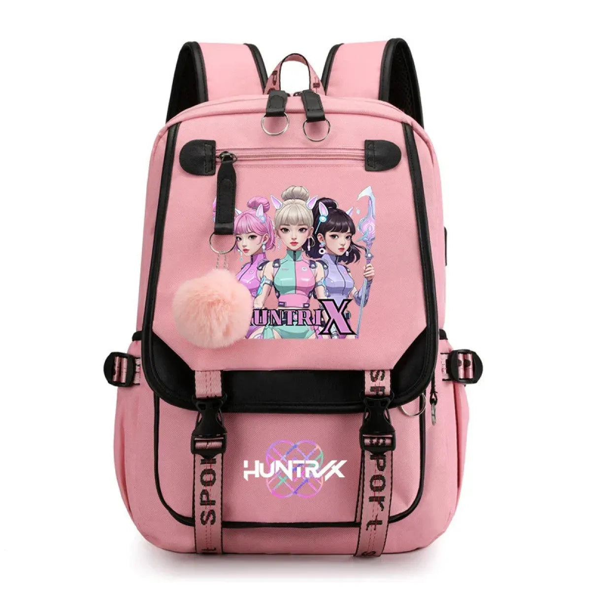 KPop Demon Hunters Anime Canvas Backpack - Anime - Backpack - 4
