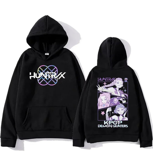 Kpop Demon Hunters Anime Graphic Hoodie - Anime - Hoodies - 1