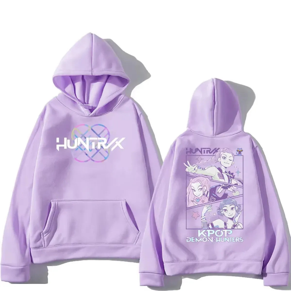 Kpop Demon Hunters Anime Graphic Hoodie - Anime - Hoodies - 7