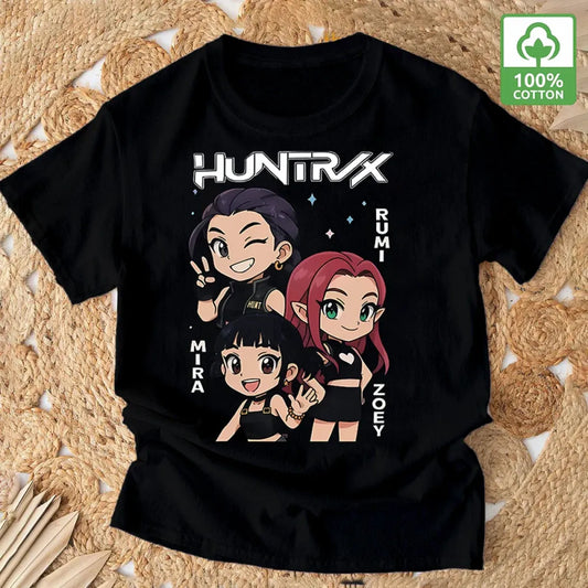 Kpop Demon Hunters Cartoon Tiger Graphic Tee - T-Shirts - T-Shirt - 1
