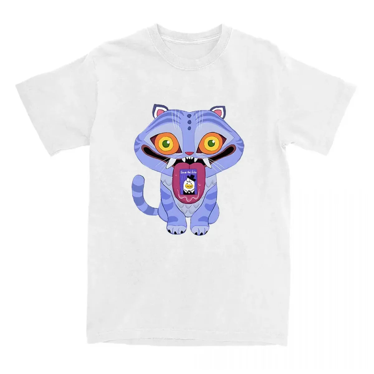 KPop Demon Hunters Graphic Cat Tee - T-Shirts - T-Shirts - 7