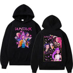 KPop Demon Hunters Huntrax Oversized Hoodie - Hoodies & Sweatshirts - Hoodie - 1
