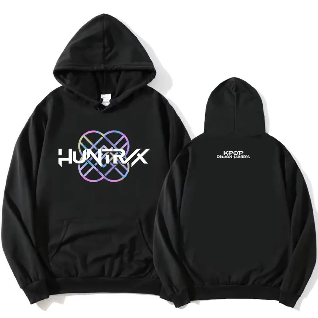 Huntrix KPop Demon Hunters Graphic Hoodie - Hoodies & Sweatshirts - Hoodies - 1