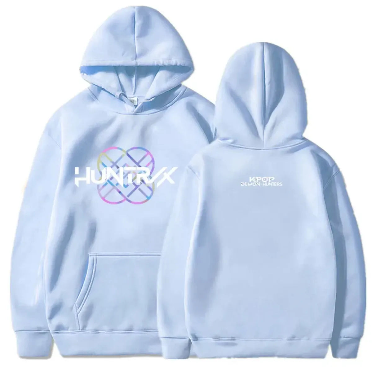 K-Pop Demon Hunters Cotton Rich Hoodie in Grey - Groceries K-Pop Demon Hunters Cotton Rich Hoodie in Grey - Groceries