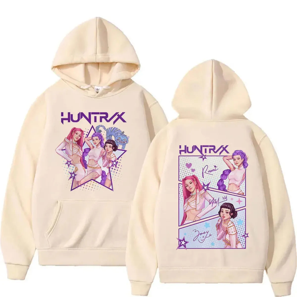 KPop Demon Hunters Oversized Anime Hoodie - Anime - Hoodie - 3