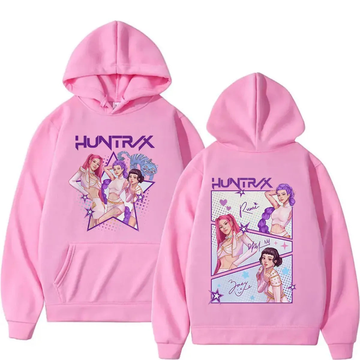 KPop Demon Hunters Oversized Anime Hoodie - Anime - Hoodie - 8