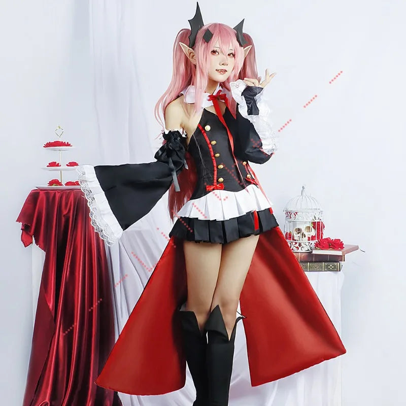 Seraph Of The End Krul Tepes Cosplay Costume - Dresses - Costumes - 3 - 2024