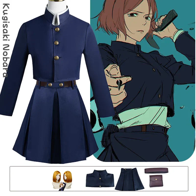 Kugisaki Nobara Cosplay Costume - Jujutsu Kaisen - Clothes wig / S - Anime - Costumes - 1 - 2024