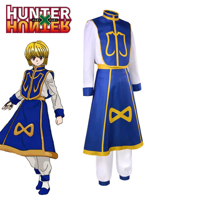 Kurapika Cosplay Costume – Hunter x Hunter Outfit with Wig & Chains - Anime - Costumes - 2024 - 3 - Worldwide Shipping