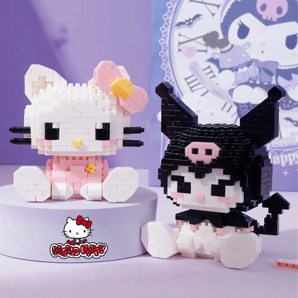 Sanrio Kuromi Building Block Toy - Anime - Dolls Playsets & Toy Figures - 1 - 2024