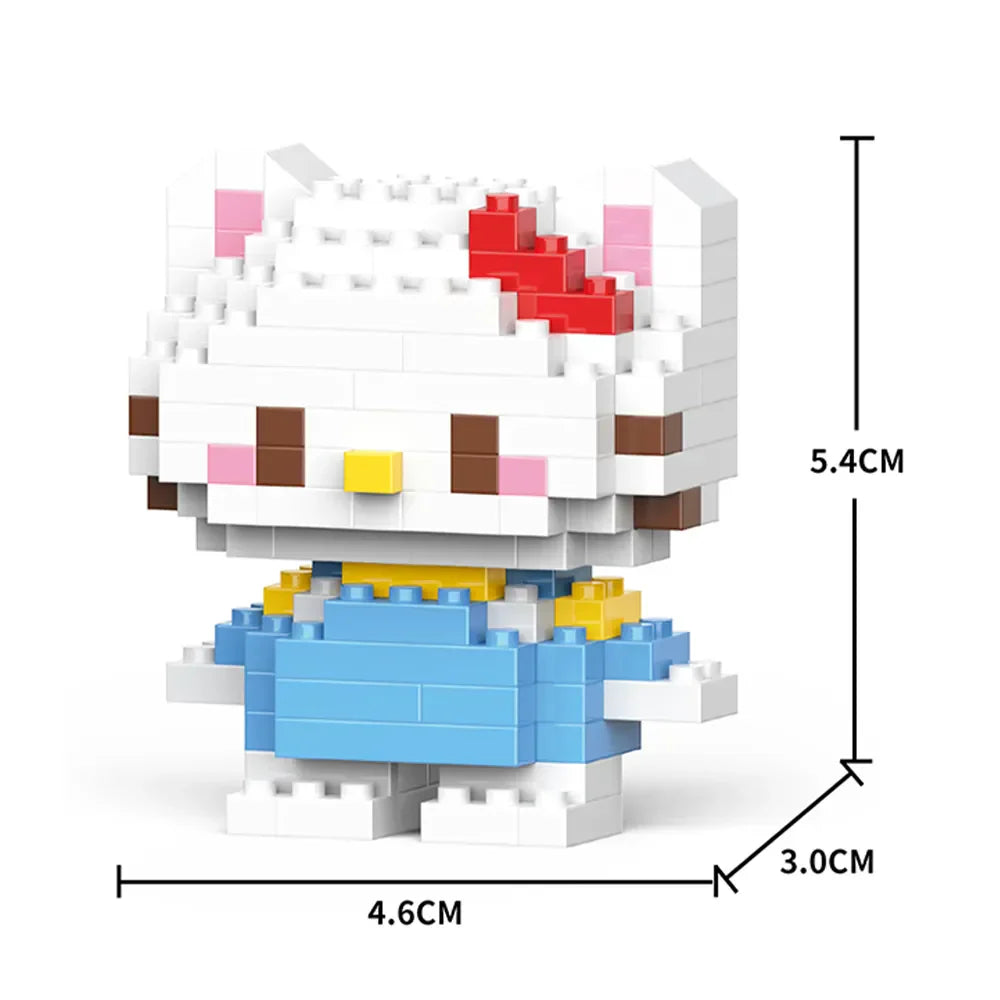 Sanrio Kuromi Building Block Toy - Hello Kitly 142PCS / No Box - Anime - Dolls Playsets & Toy Figures - 45 - 2024